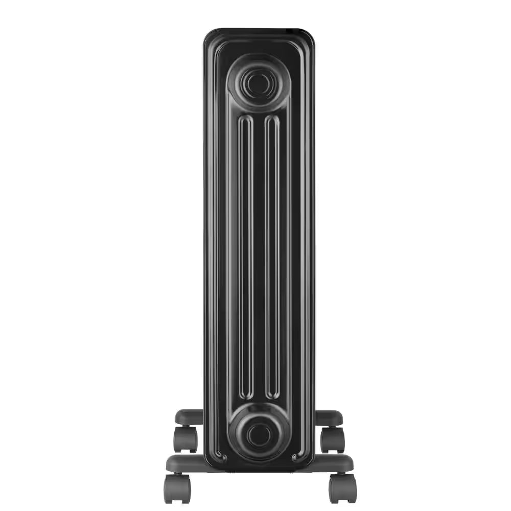 1,500-Watt Oil-Filled Radiant Electric Space Heater with Thermostat – Efficient, Quiet Heating for Home & Office