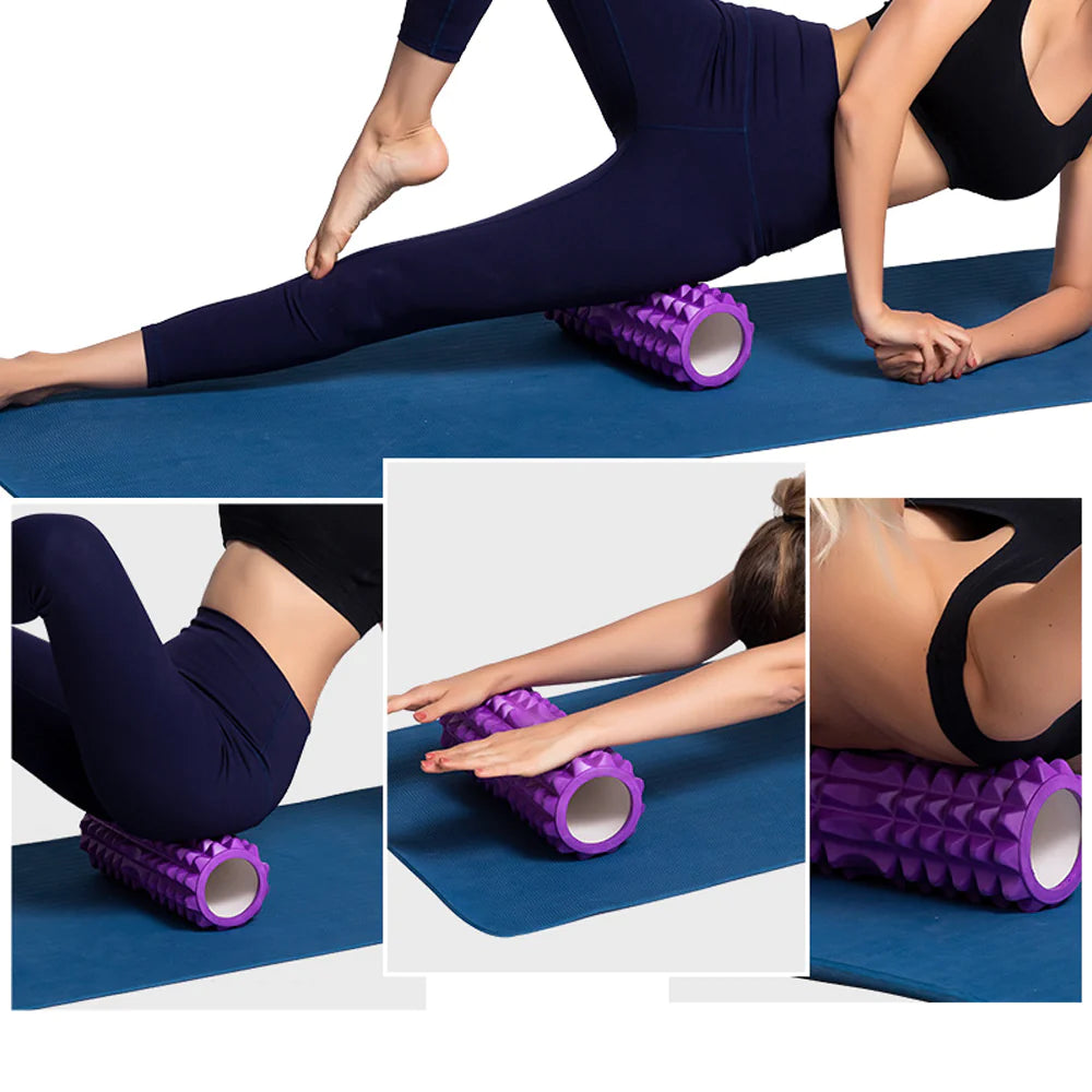 26cm Foam Roller for Yoga & Pilates | Back Massage, Fitness & Home Gym Equipment