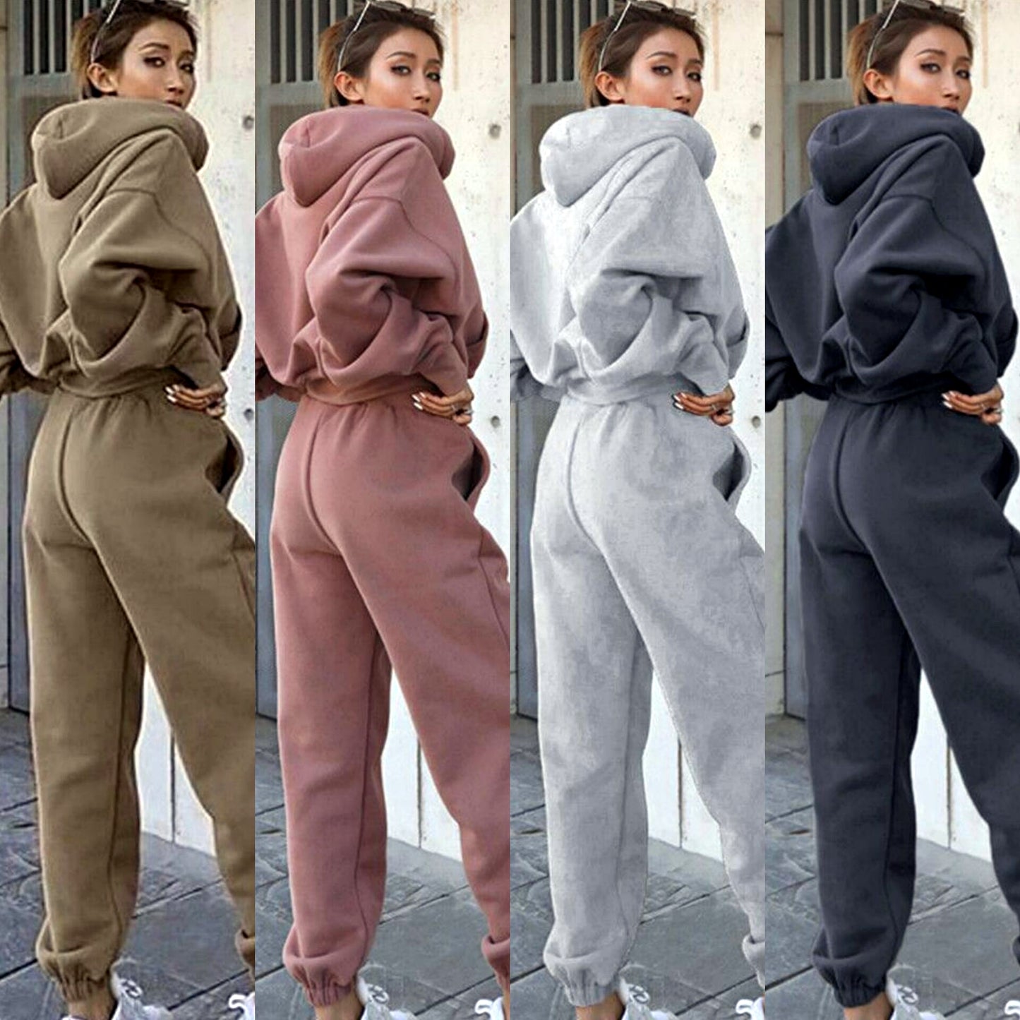 Trendy Autumn & Winter Women's Casual Hoodie Coat Sports Suit – Your Perfect Seasonal Style