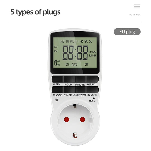 Digital Timer Switch - Precise, Programmable, and Energy-Efficient Timing Solutions