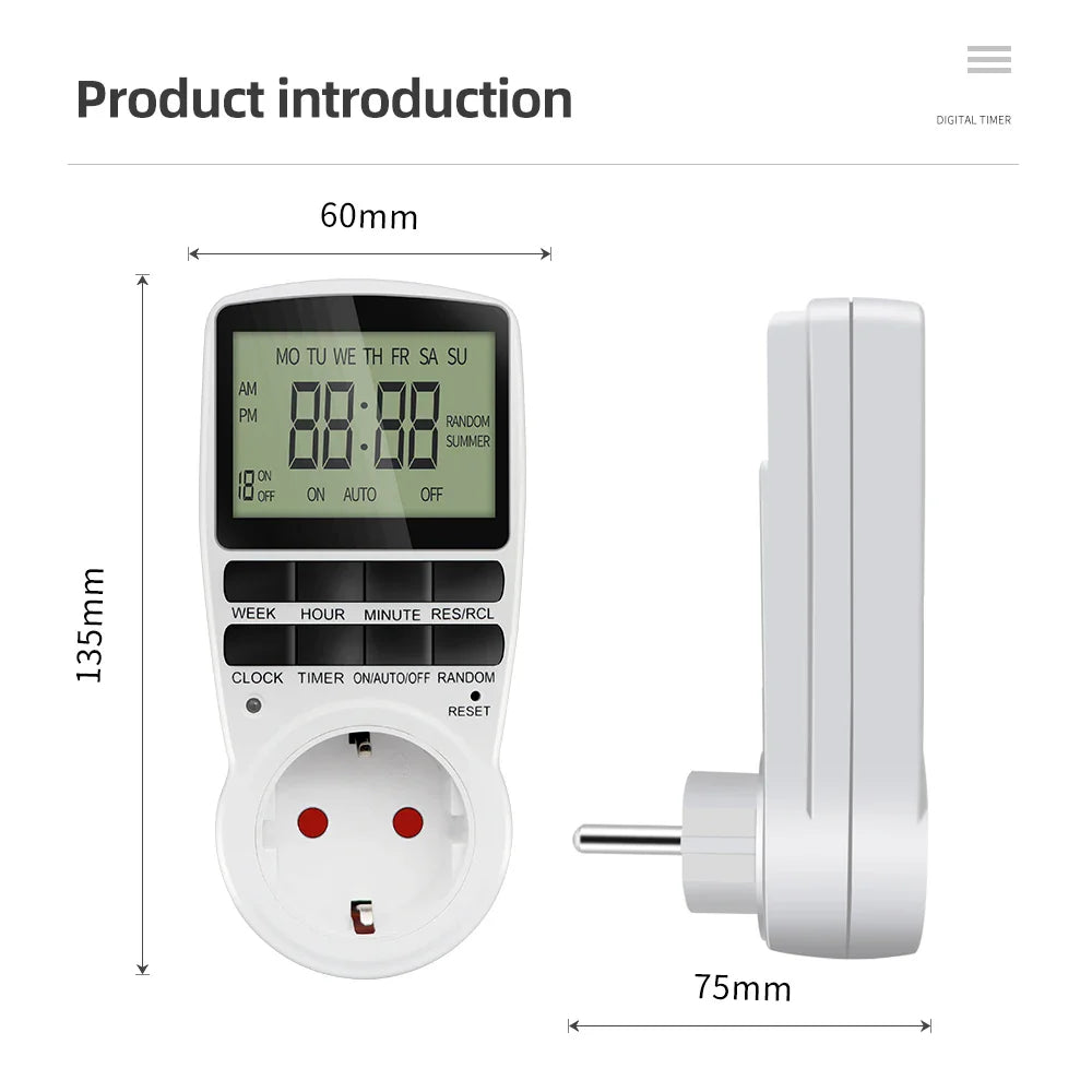 Digital Timer Switch - Precise, Programmable, and Energy-Efficient Timing Solutions