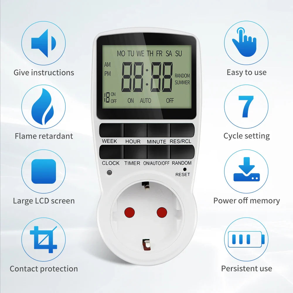 Digital Timer Switch - Precise, Programmable, and Energy-Efficient Timing Solutions