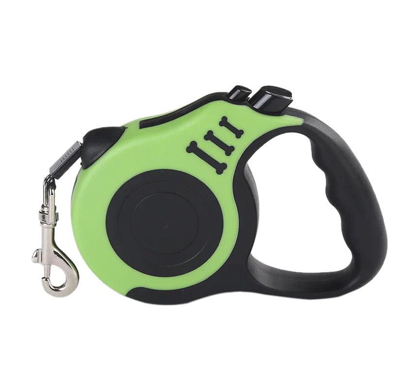 16.5FT Automatic Retractable Dog Leash – Durable Pet Collar Walking Lead