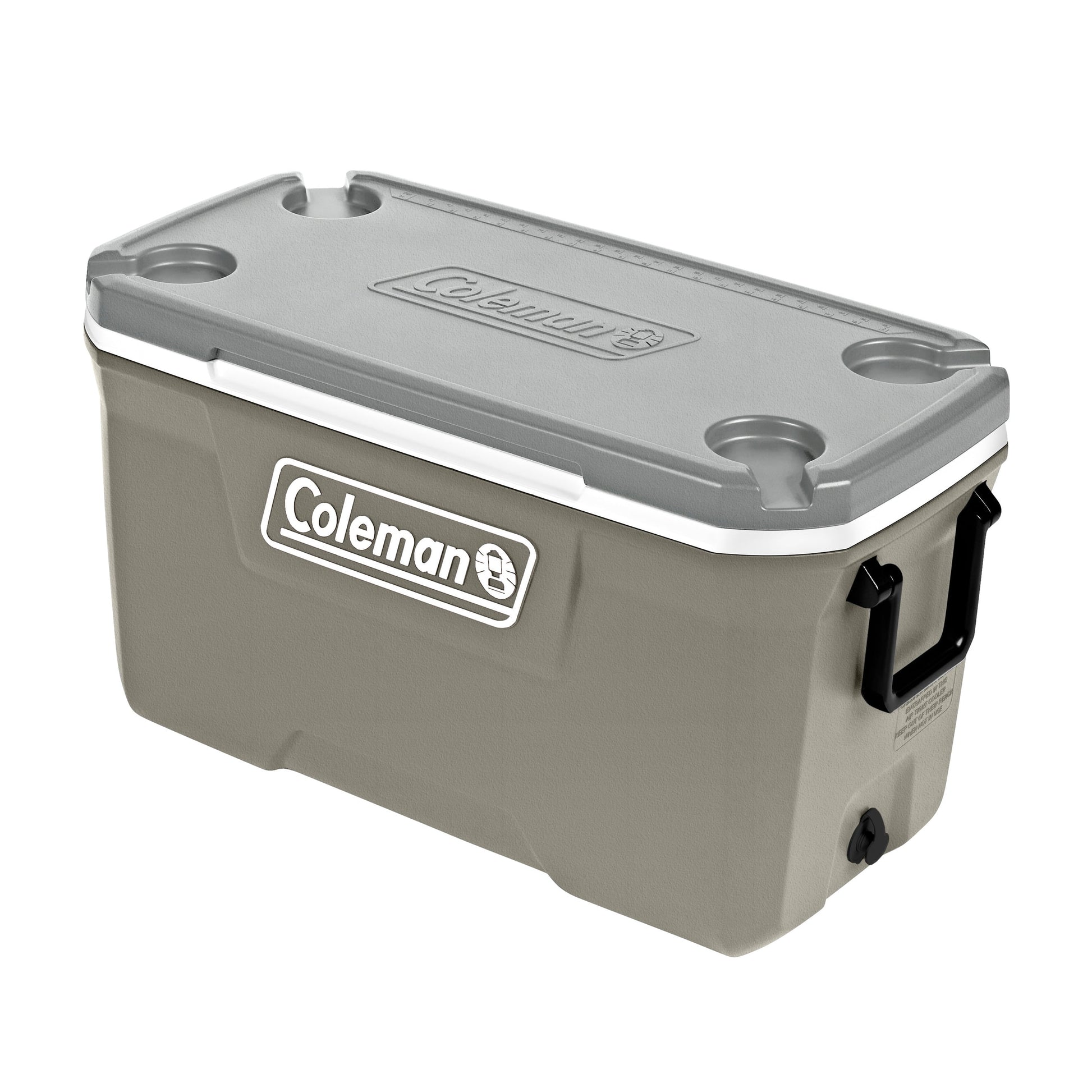 316 Series 70QT Hard Chest Cooler - Heavy-Duty Silver Ash Insulated Cooler for Outdoor Adventures