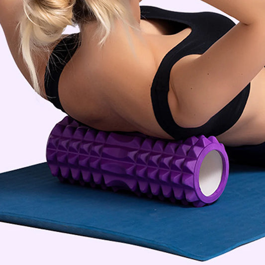 26cm Foam Roller for Yoga & Pilates | Back Massage, Fitness & Home Gym Equipment